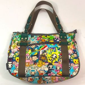 Tokidoki tote bag, musicians, VGUC